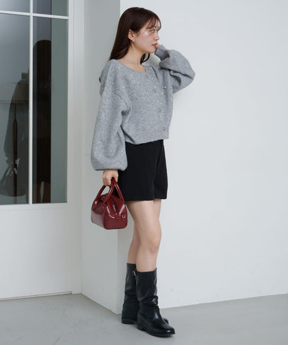 【2尺碼可選】褶皺短褲