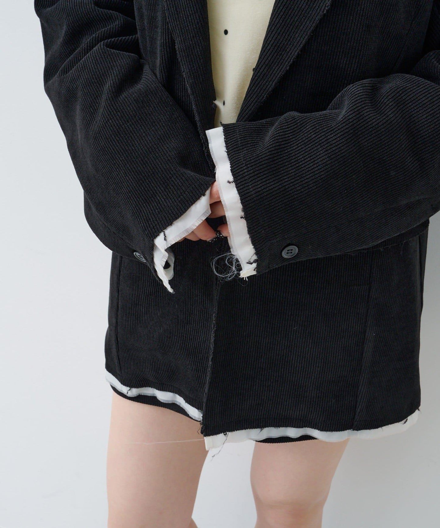 燈芯絨內襯夾克