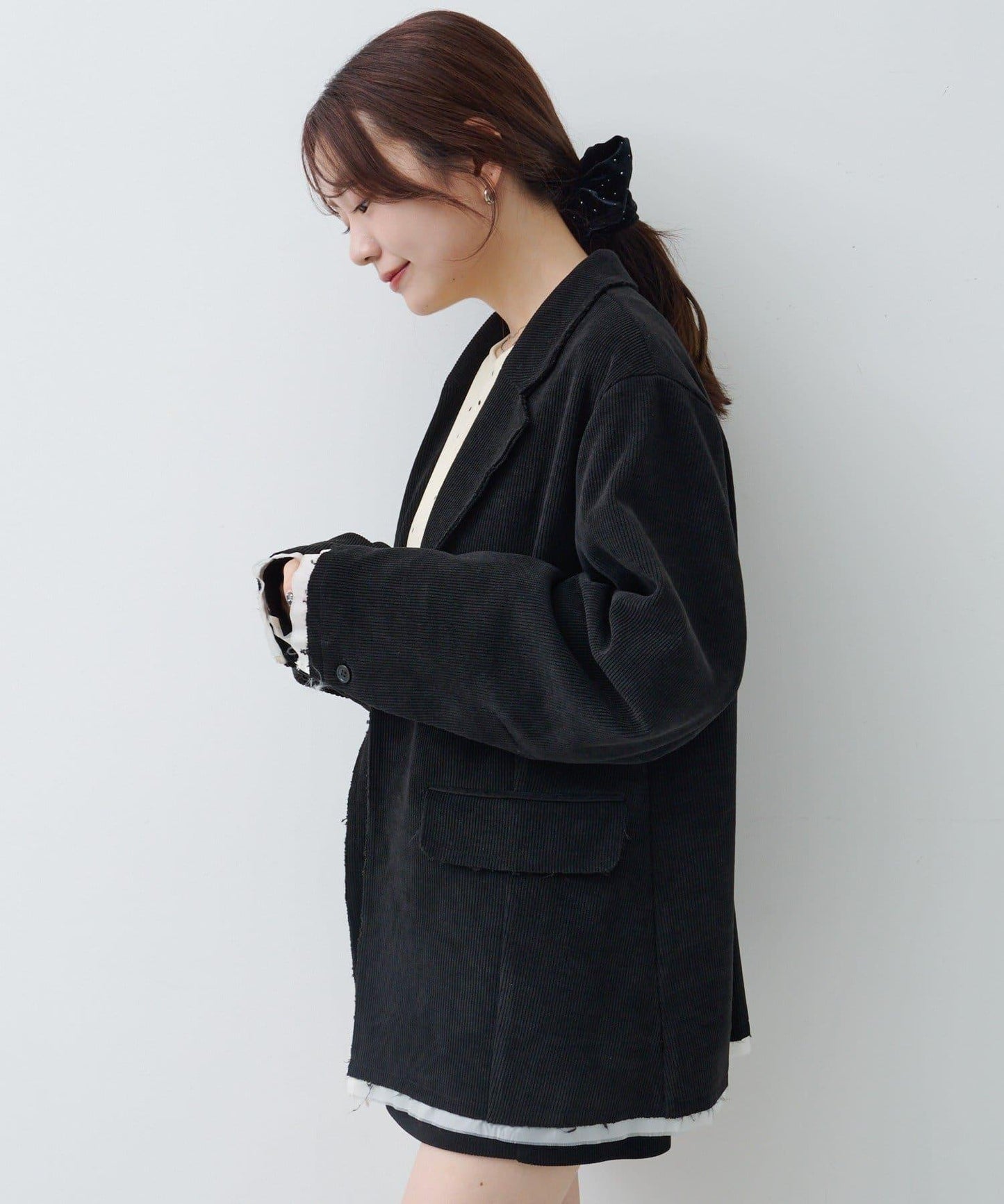 燈芯絨內襯夾克