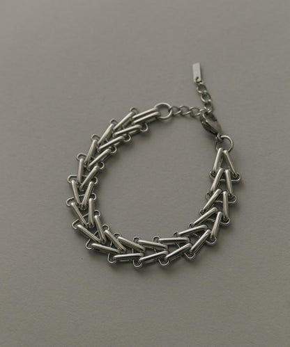 不鏽鋼三角鏈條手鍊