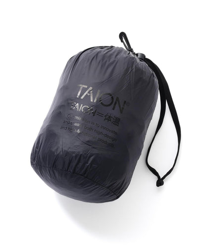 TAION MILITARY高領針織拼接羽絨夾克軟殼女款