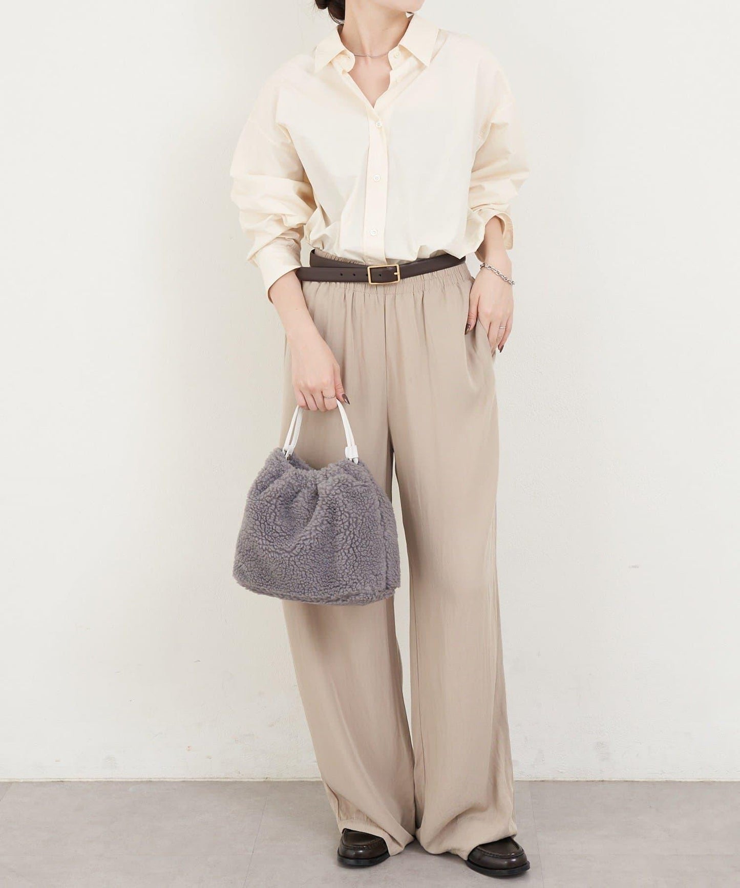 【《PEANUTS》×russet聯名第三彈】透明托特包×束口袋套裝包