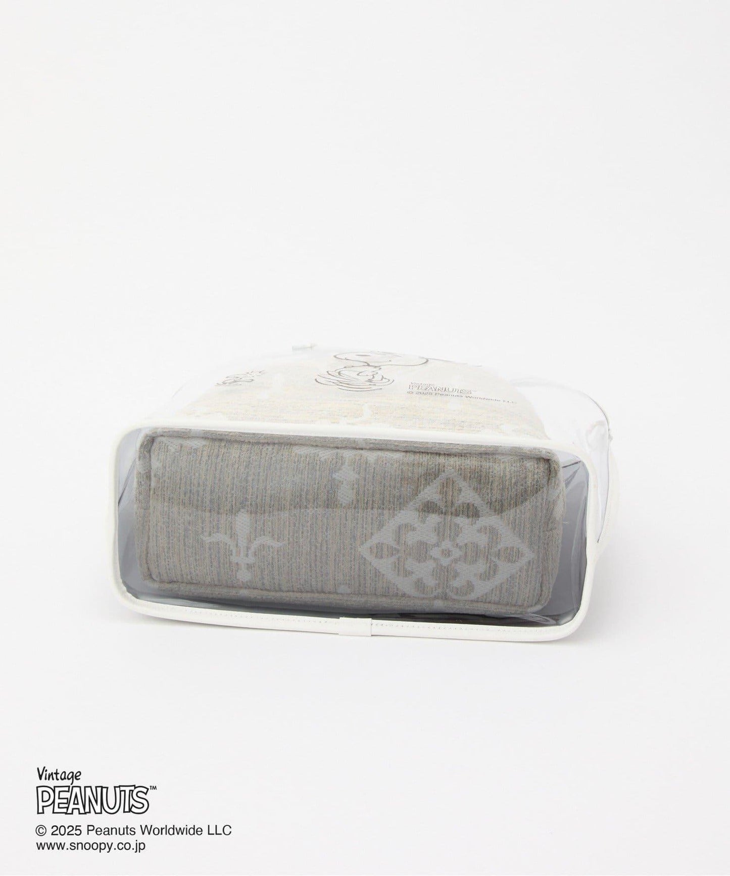 【《PEANUTS》×russet聯名第三彈】透明托特包×束口袋套裝包