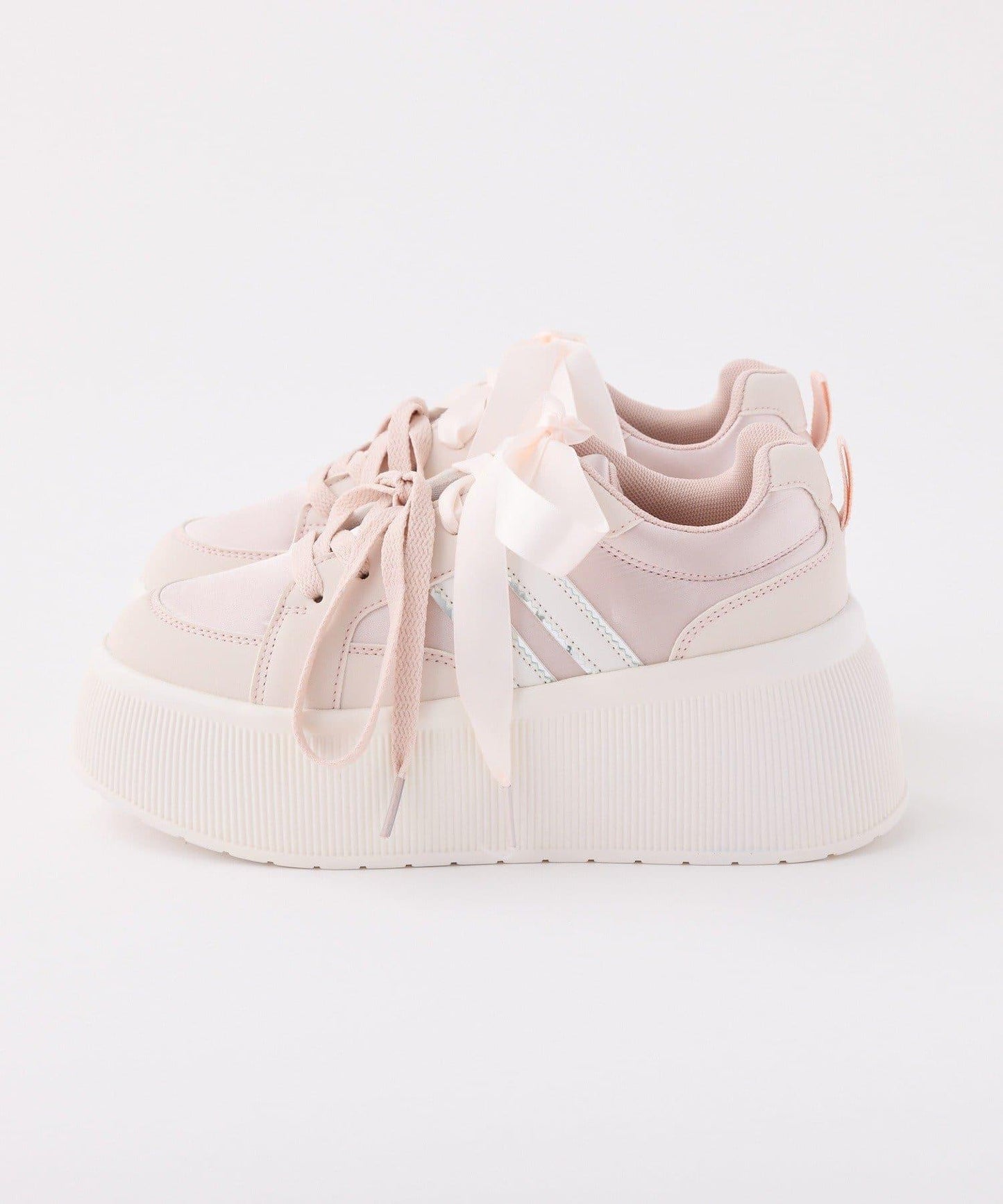 蝴蝶結緞面休閒鞋