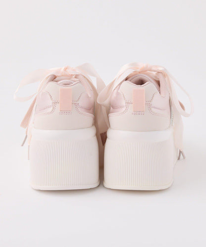 蝴蝶結緞面休閒鞋