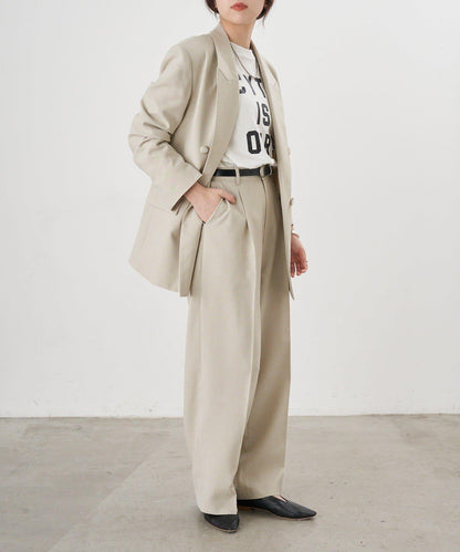 【26SS】寬鬆褶皺長褲