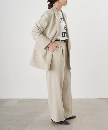 【26SS】寬鬆褶皺長褲