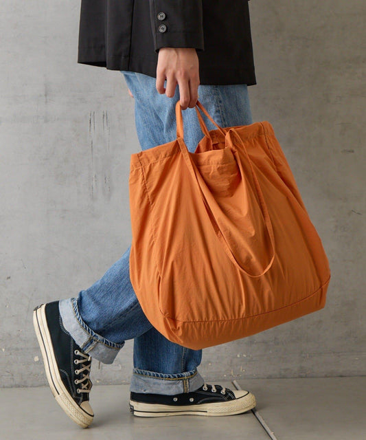 可摺疊尼龍兩用托特包