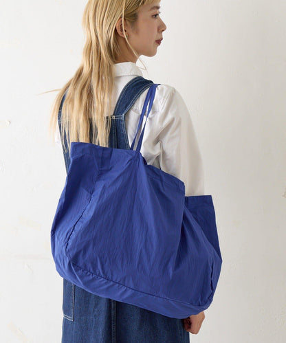 可摺疊尼龍兩用托特包