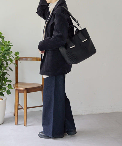 A4尺寸適用百褶托特包