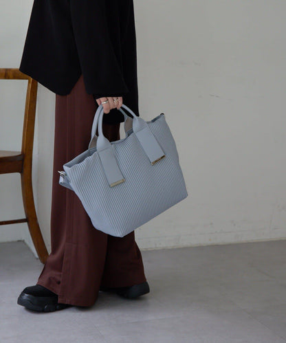 A4尺寸適用百褶托特包