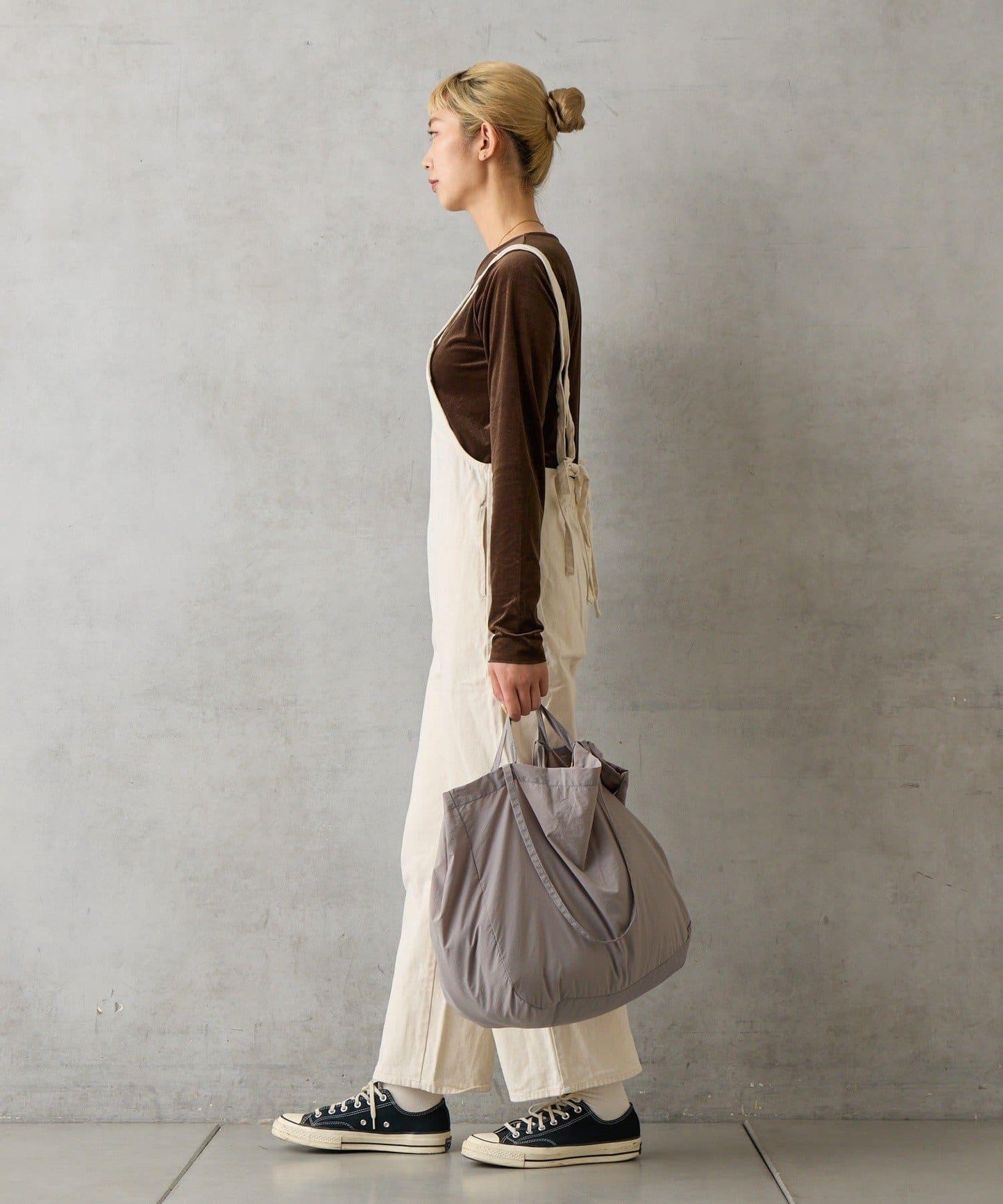 可摺疊尼龍兩用托特包