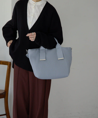 A4尺寸適用百褶托特包