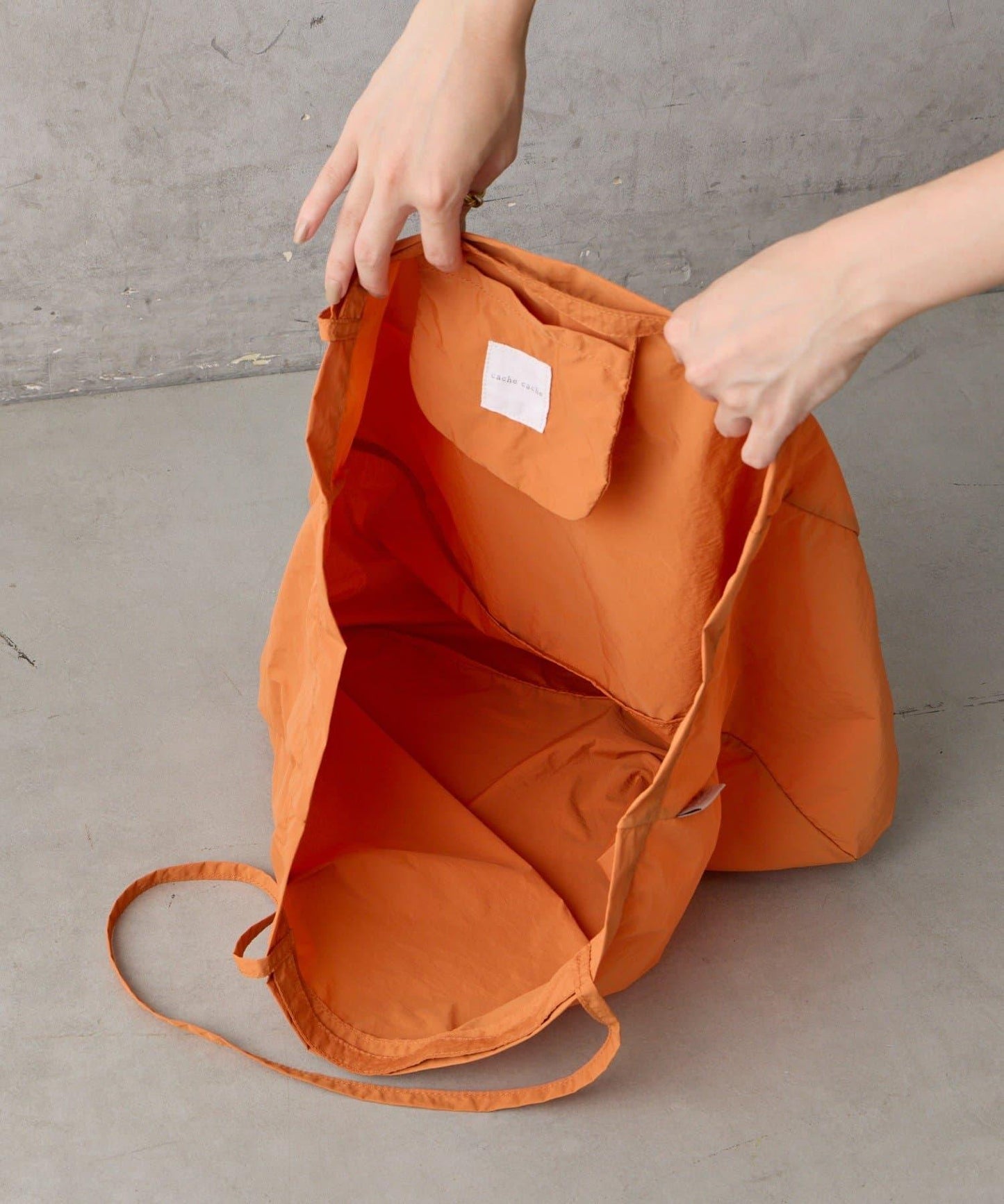 可摺疊尼龍兩用托特包