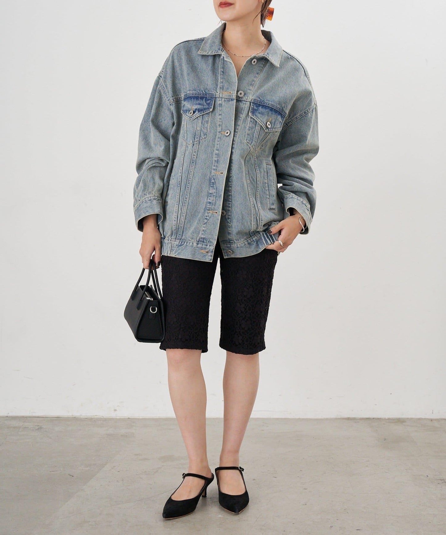 【26SS】蕾絲騎行短褲