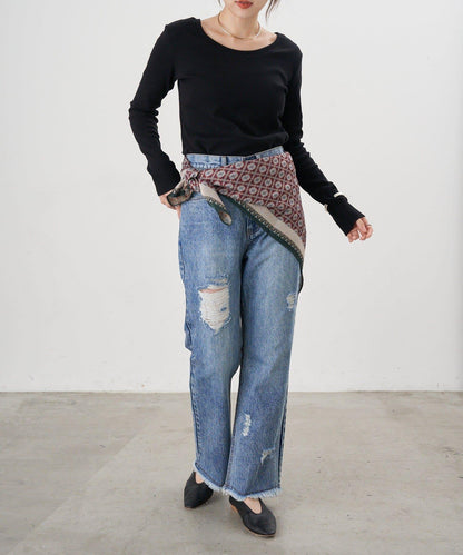 【26SS】破洞牛仔褲