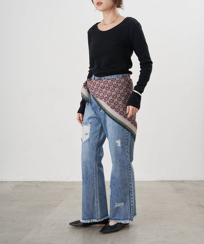 【26SS】破洞牛仔褲