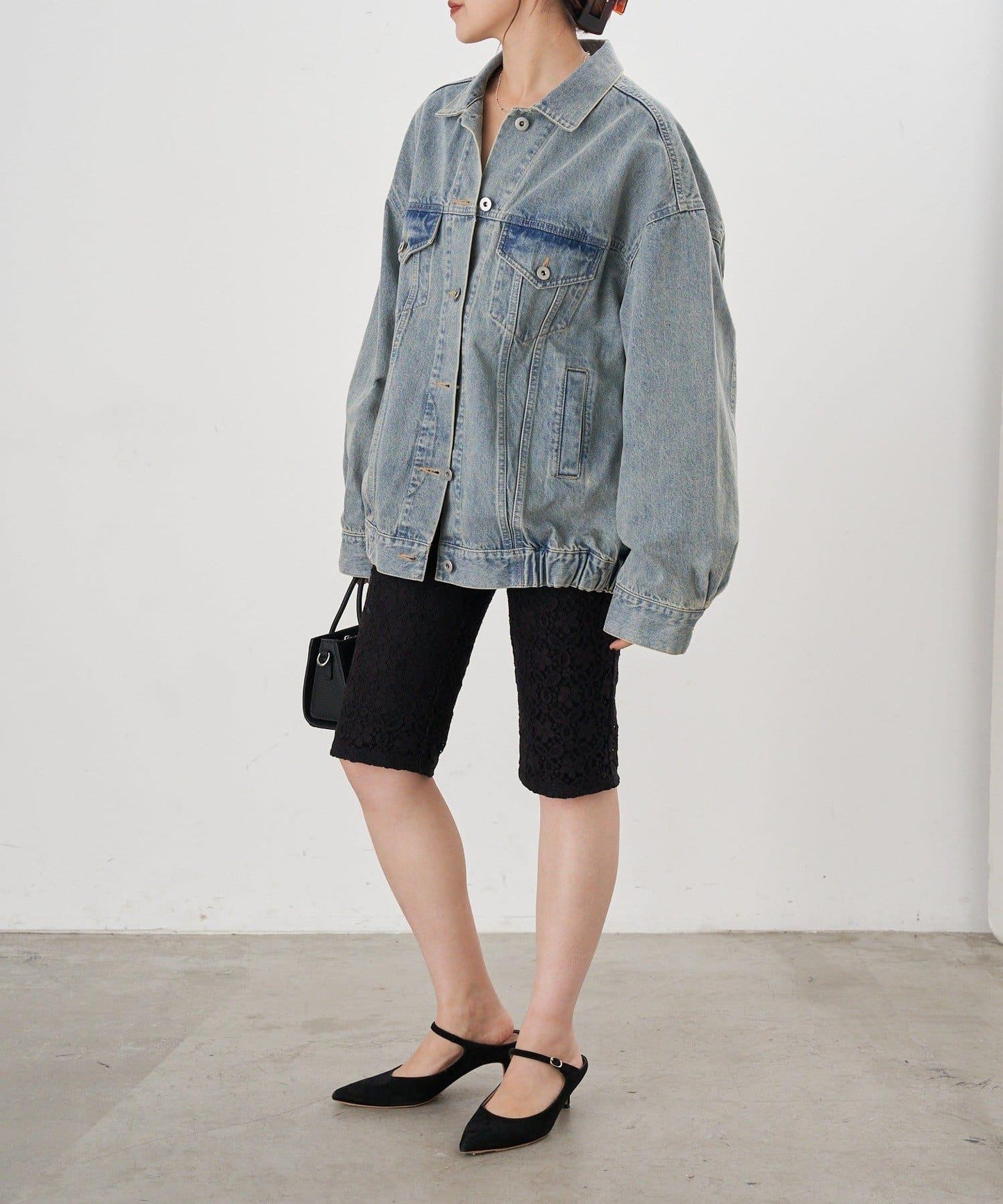 【26SS】蕾絲騎行短褲