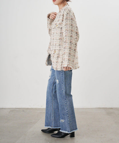 【26SS】破洞牛仔褲