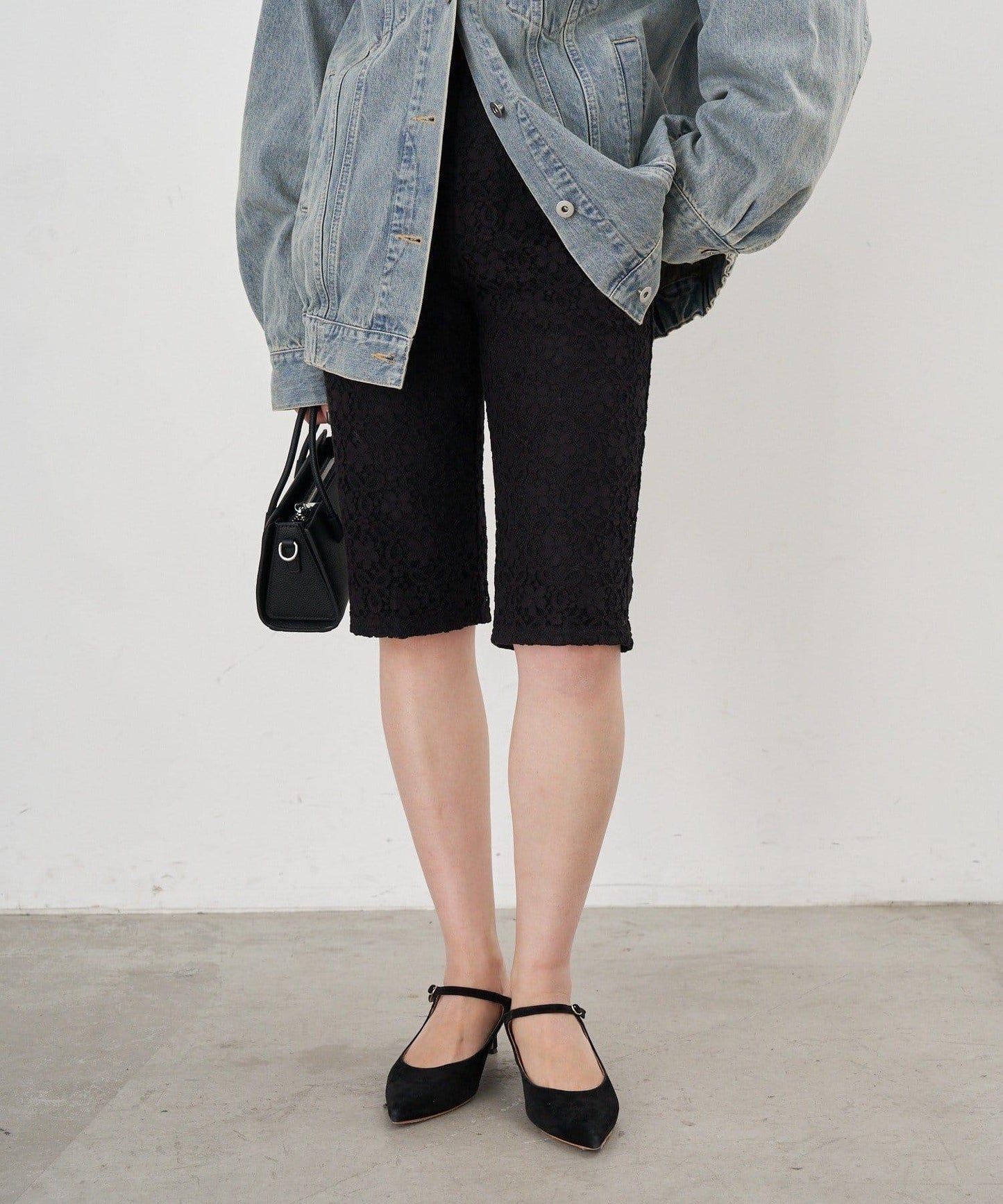 【26SS】蕾絲騎行短褲