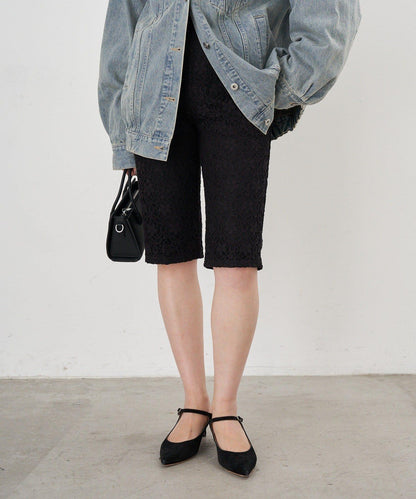 【26SS】蕾絲騎行短褲