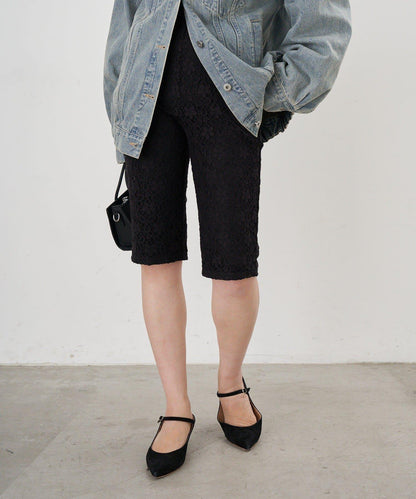 【26SS】蕾絲騎行短褲
