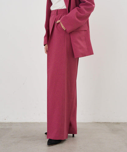 【26SS】寬鬆褶皺長褲