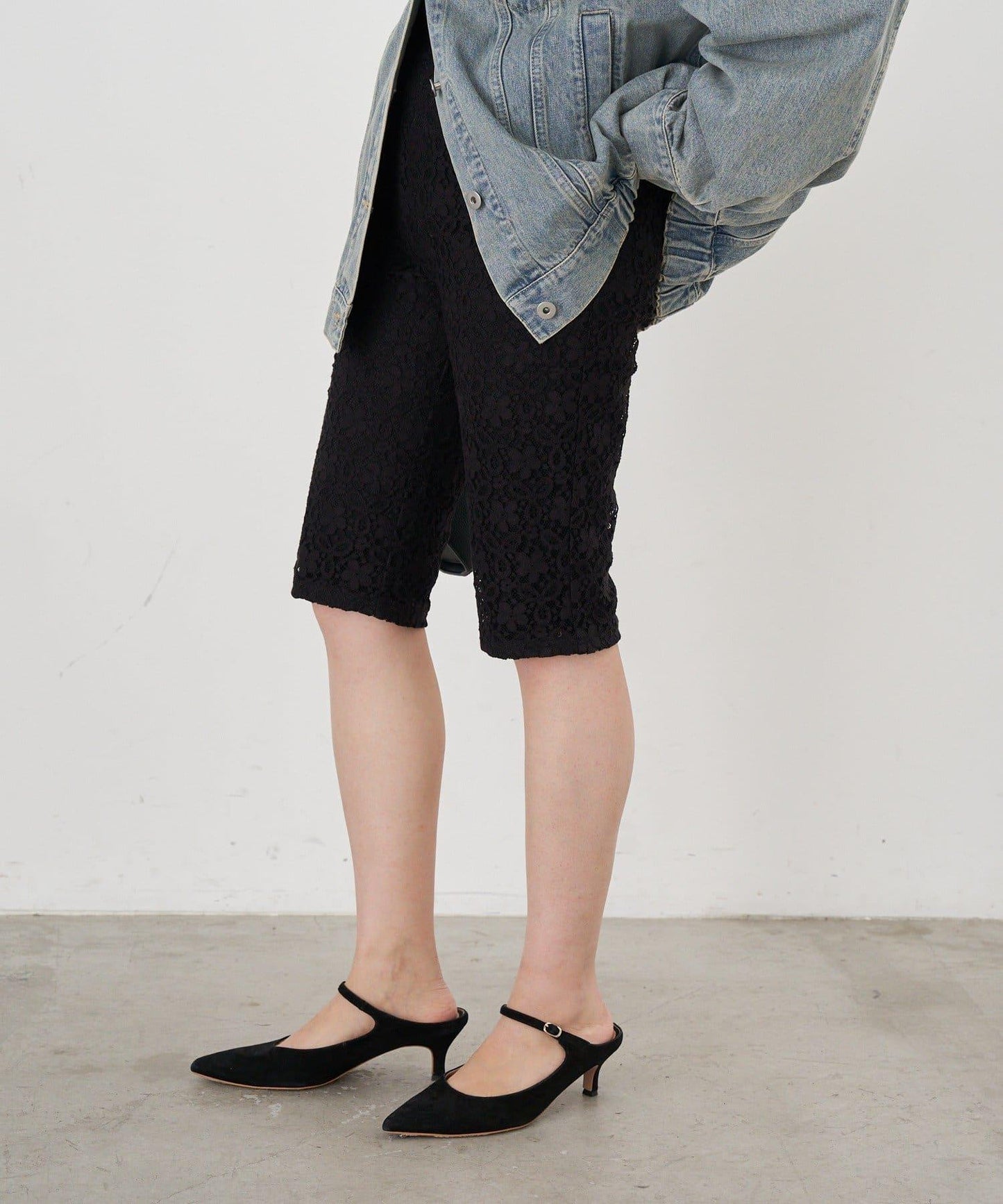 【26SS】蕾絲騎行短褲