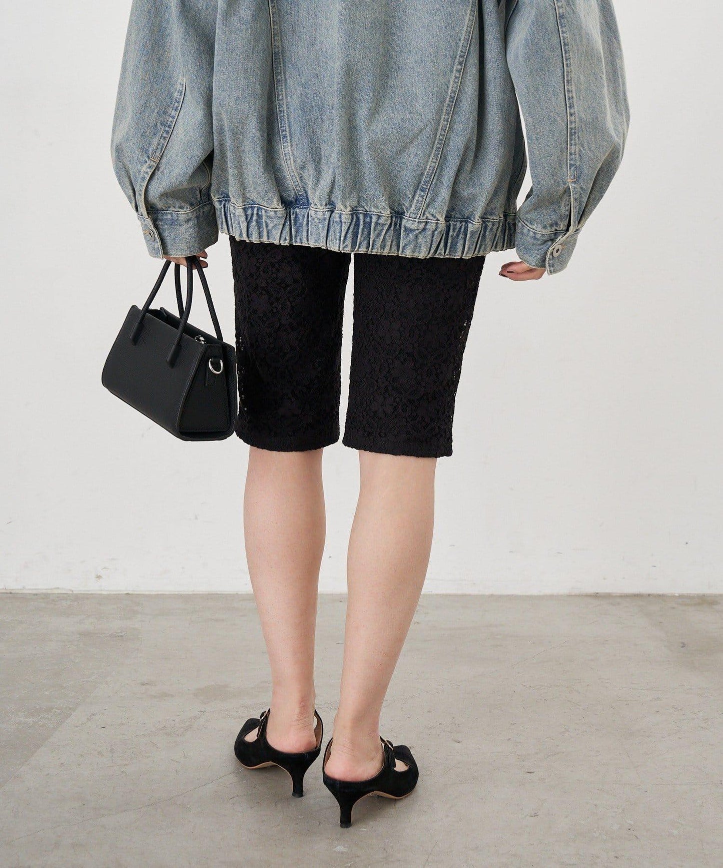 【26SS】蕾絲騎行短褲