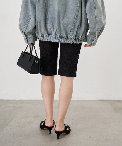 【26SS】蕾絲騎行短褲