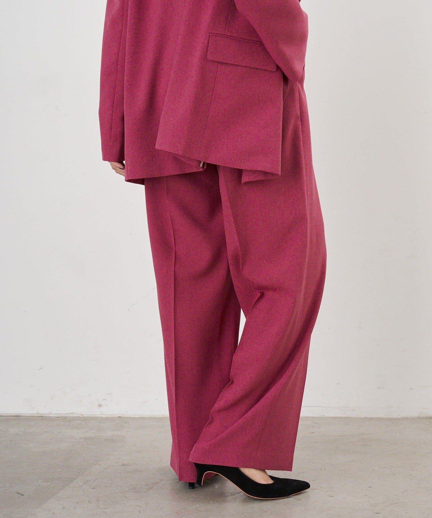 【26SS】寬鬆褶皺長褲