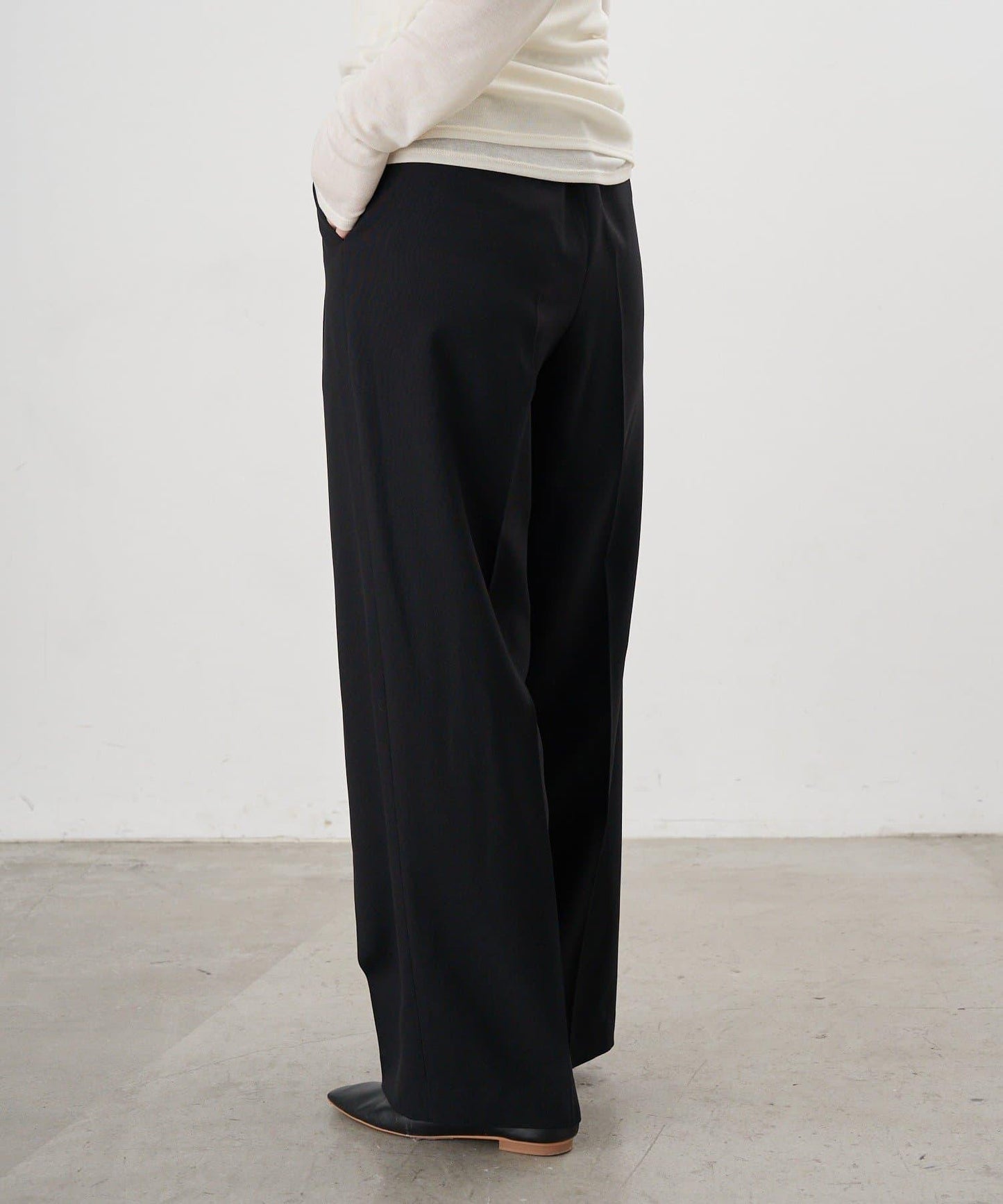 【26SS】寬鬆褶皺長褲