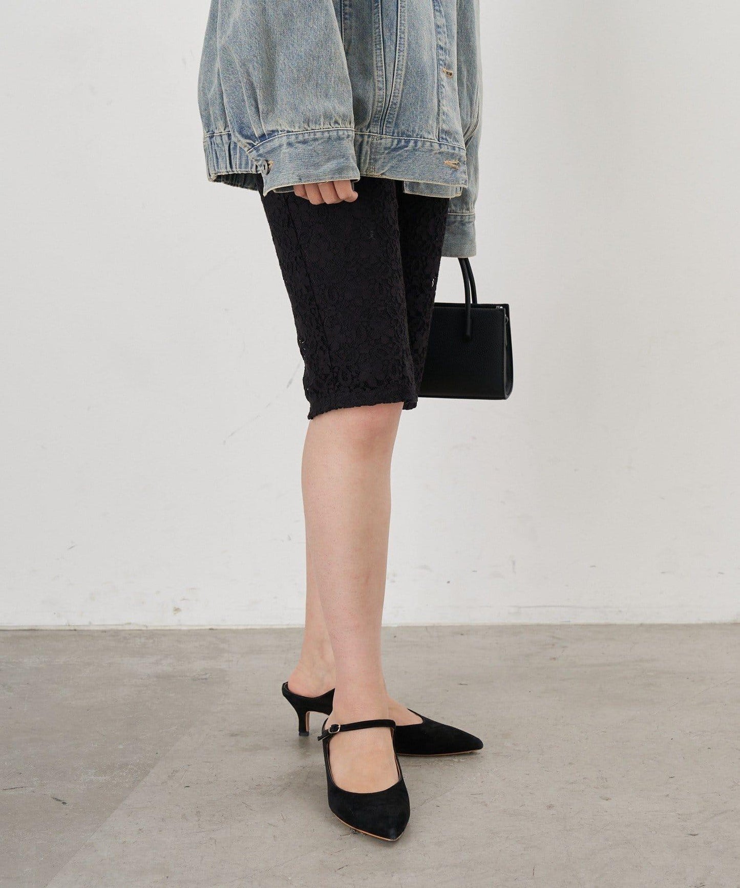 【26SS】蕾絲騎行短褲