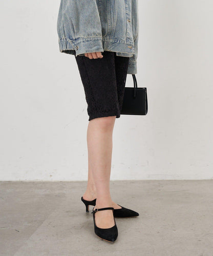 【26SS】蕾絲騎行短褲