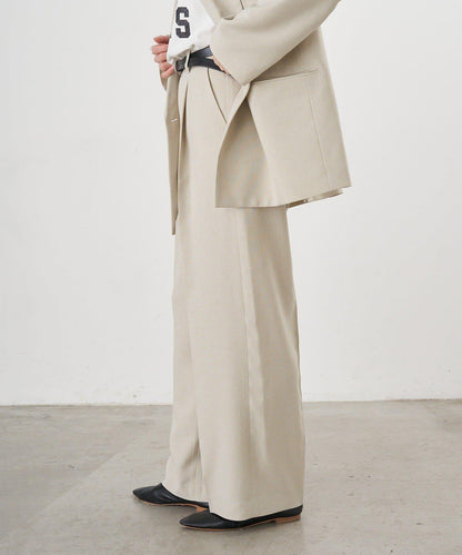 【26SS】寬鬆褶皺長褲
