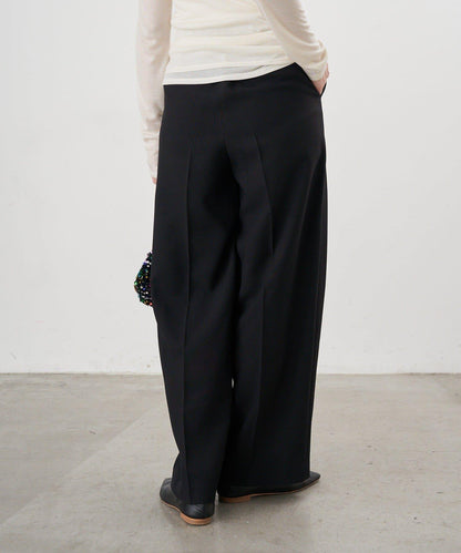 【26SS】寬鬆褶皺長褲