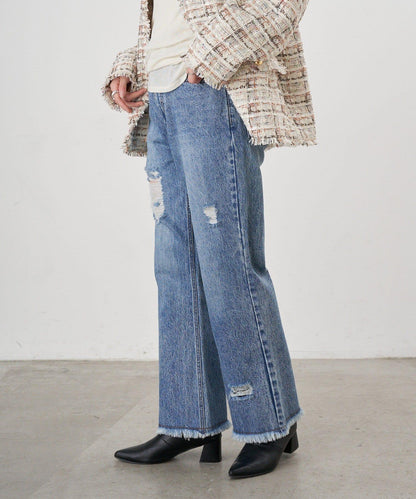 【26SS】破洞牛仔褲