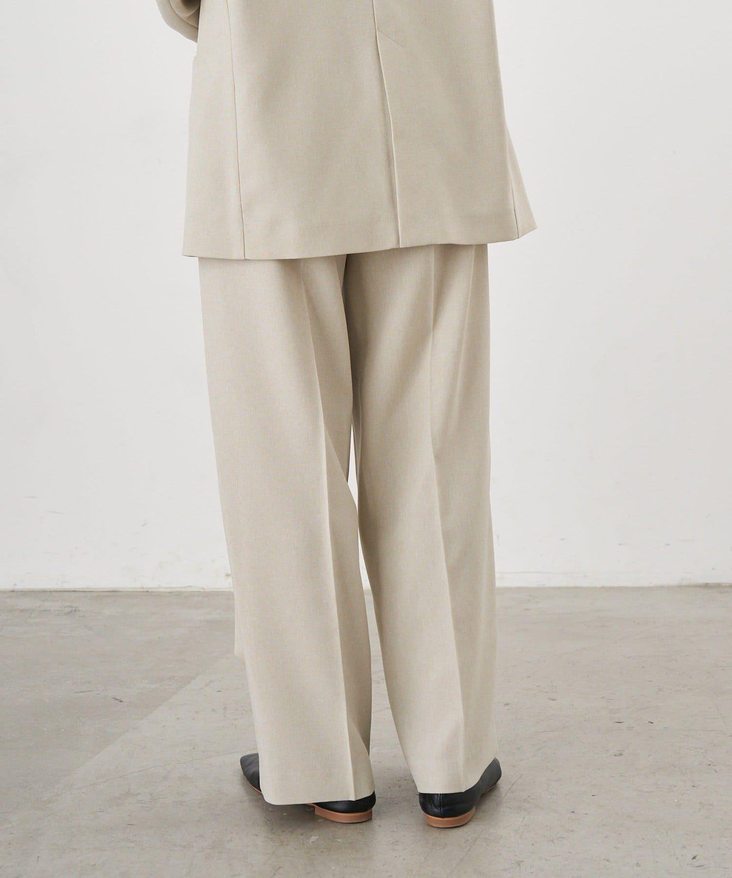 【26SS】寬鬆褶皺長褲