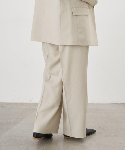 【26SS】寬鬆褶皺長褲