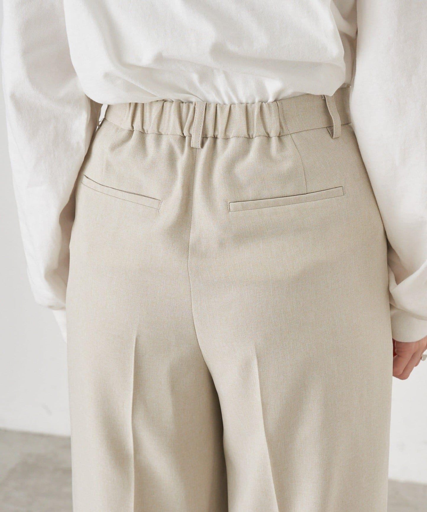 【26SS】寬鬆褶皺長褲