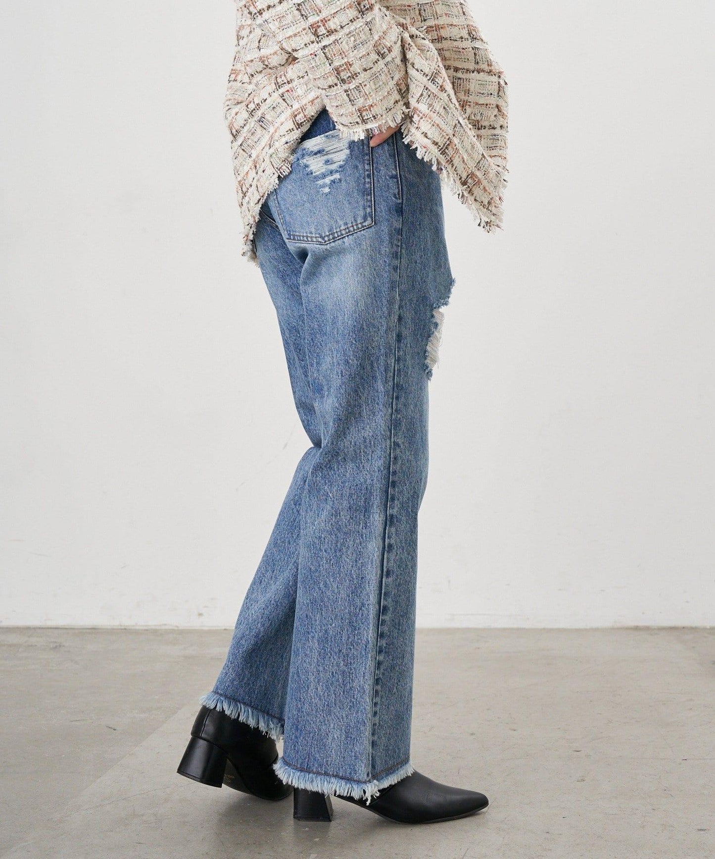 【26SS】破洞牛仔褲