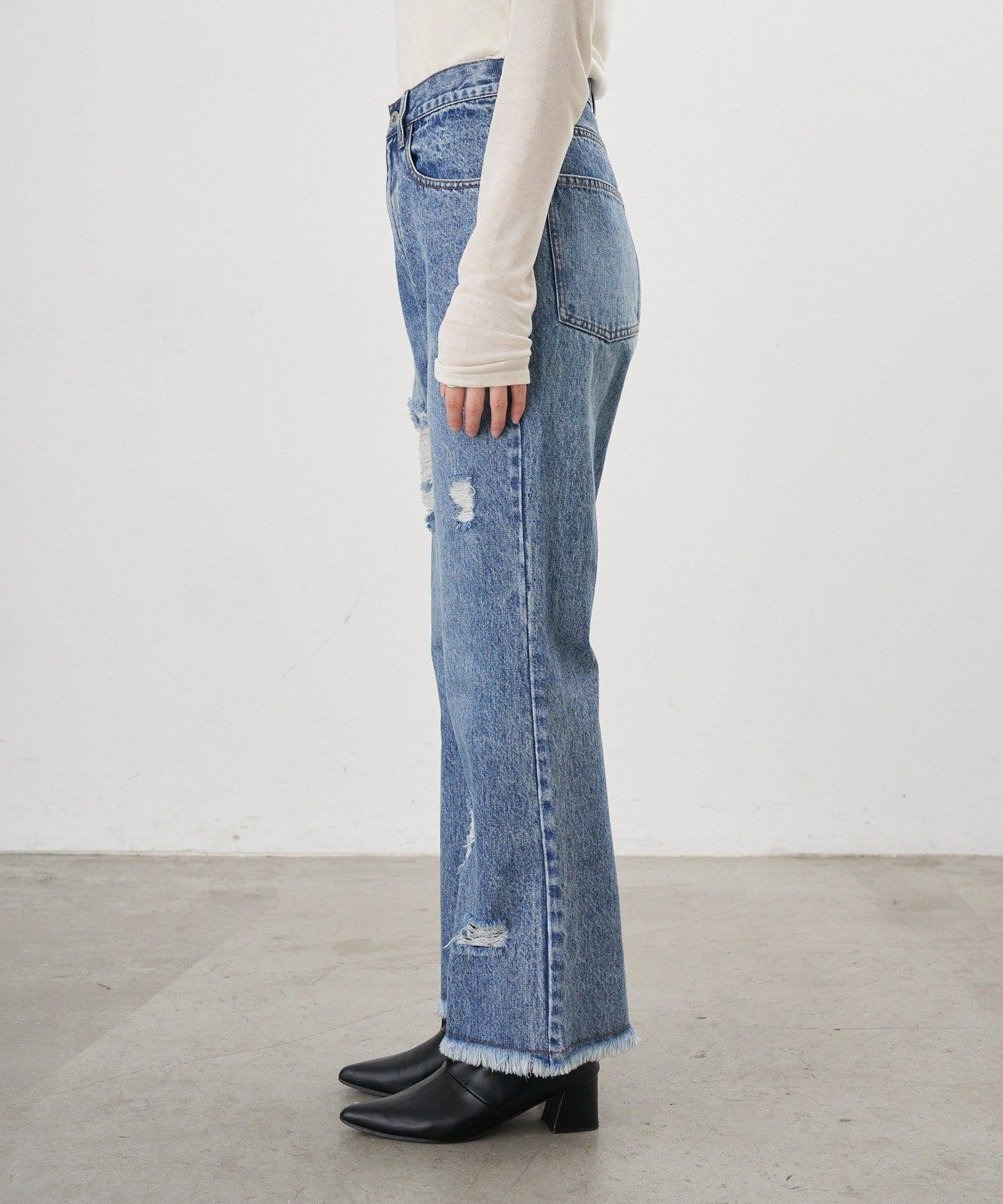 【26SS】破洞牛仔褲