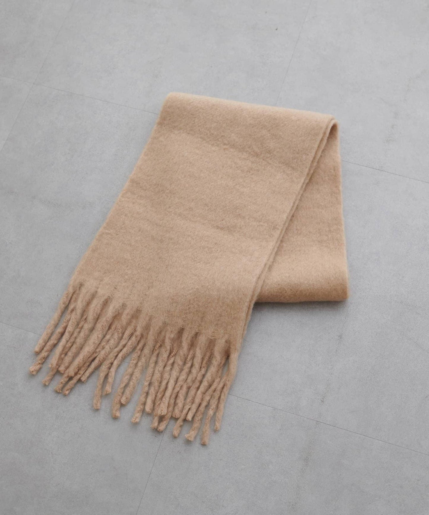 羊毛混紡圈圈紗圍巾