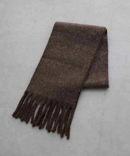 羊毛混紡圈圈紗圍巾