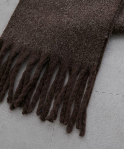 羊毛混紡圈圈紗圍巾