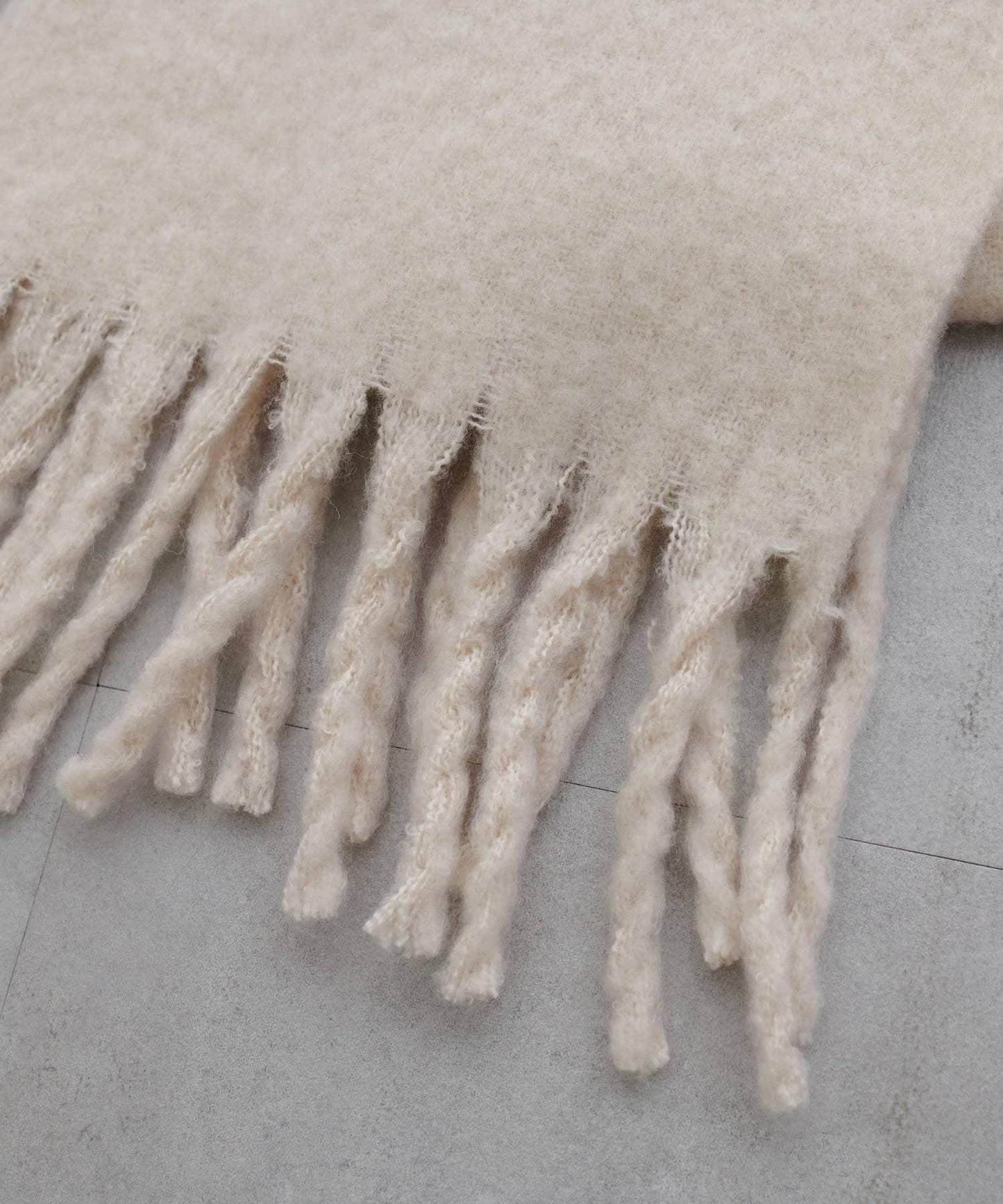 羊毛混紡圈圈紗圍巾