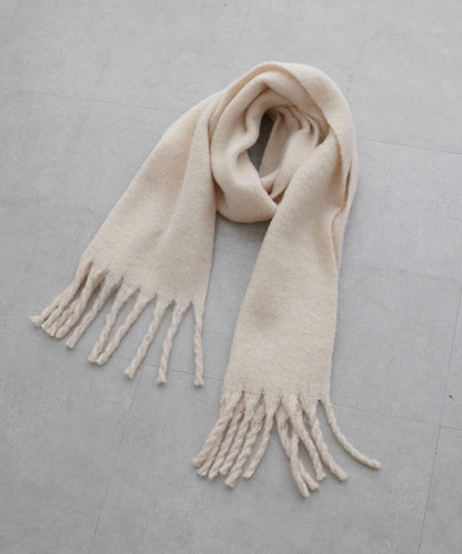 羊毛混紡圈圈紗圍巾