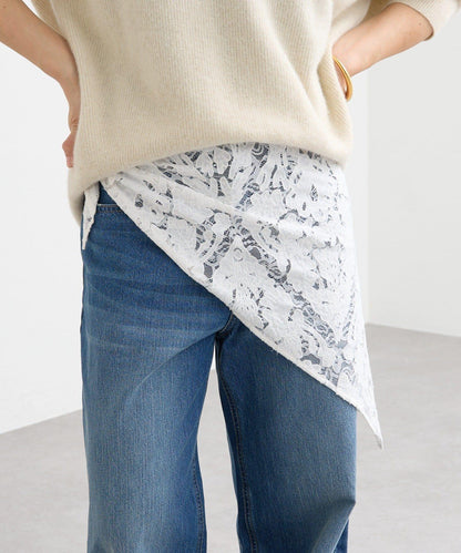 【à Nice (ア ・ニース)】手工蕾絲披肩