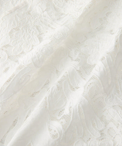 【à Nice (ア ・ニース)】手工蕾絲披肩