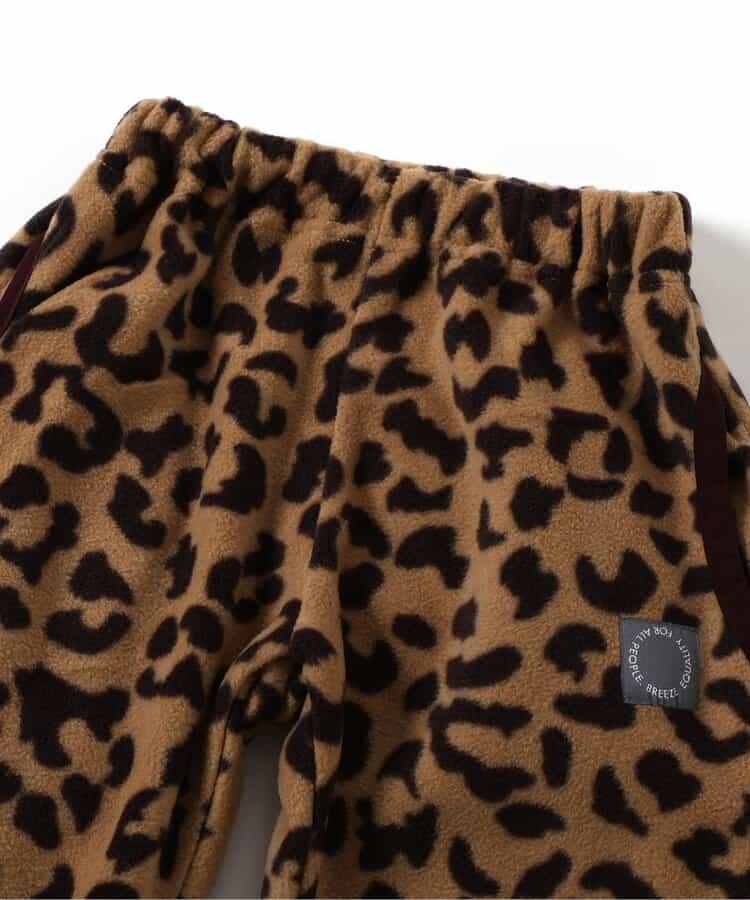 滿印抓絨長褲（可成套搭配） 十分褲